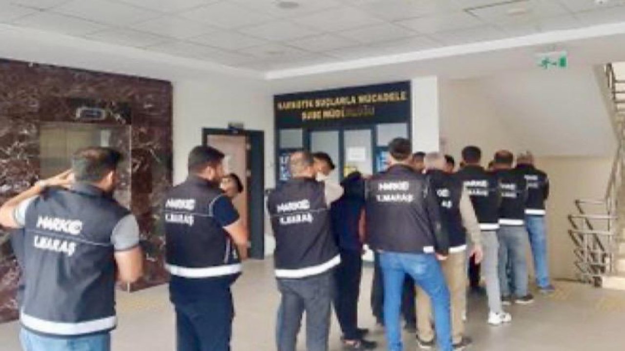 Kahramanmaraş’ta Narkotik Operasyonu: 19 Gözaltı, 15 Tutuklama