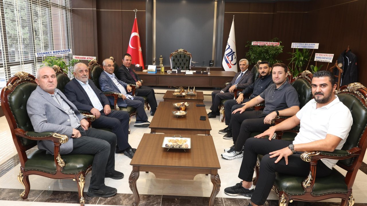 KMTSO’nun Yeni Hizmet Binasına Vali Ünlüer’den Hayırlı Olsun Ziyareti