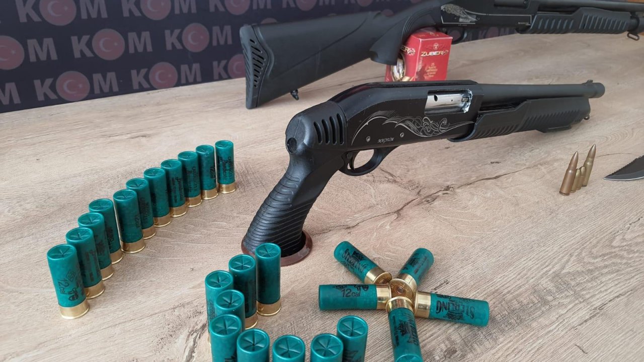 Kahramanmaraş’ta Kaçak Silah Operasyonu: 11 Gözaltı