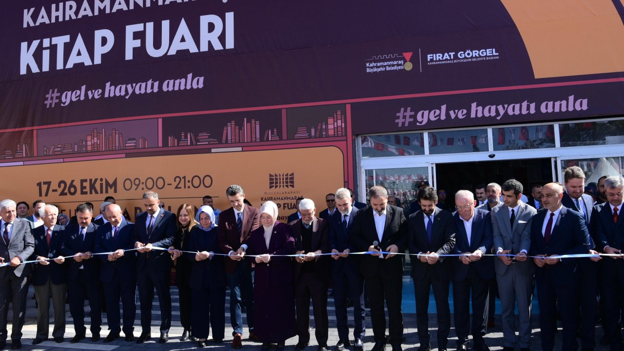 10. Uluslararası Kahramanmaraş Kitap Fuarı Kapılarını Açtı: “Bir Şehir Yeniden Ruhunu İnşa Ediyor”
