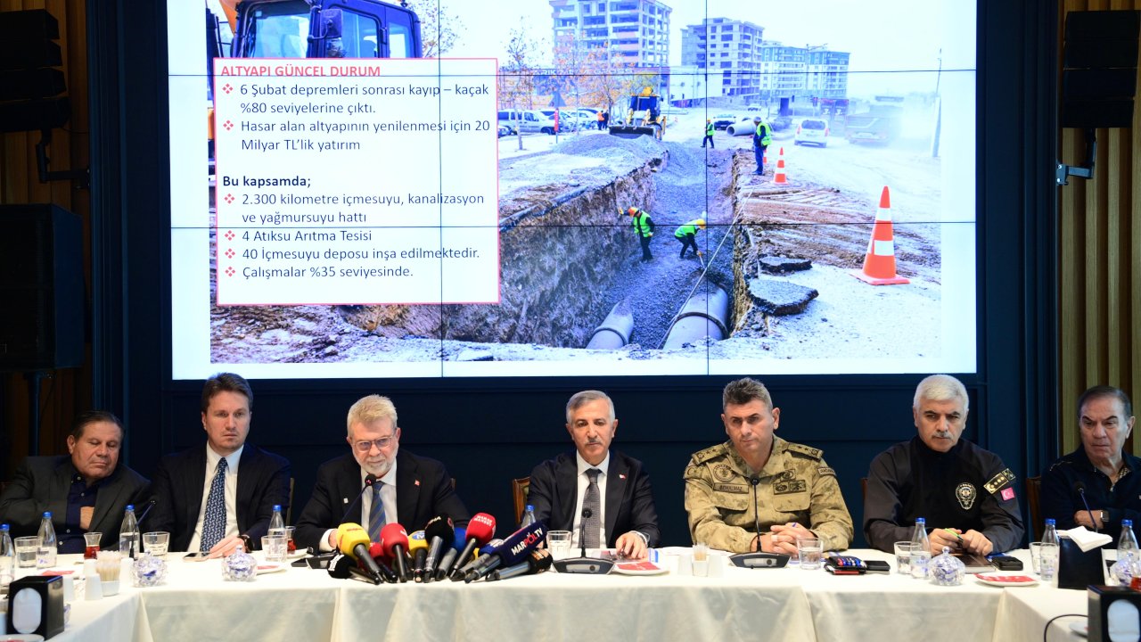 Vali Ünlüer ve Başkan Görgel, Kahramanmaraş’ın Son Durumunu Paylaştı