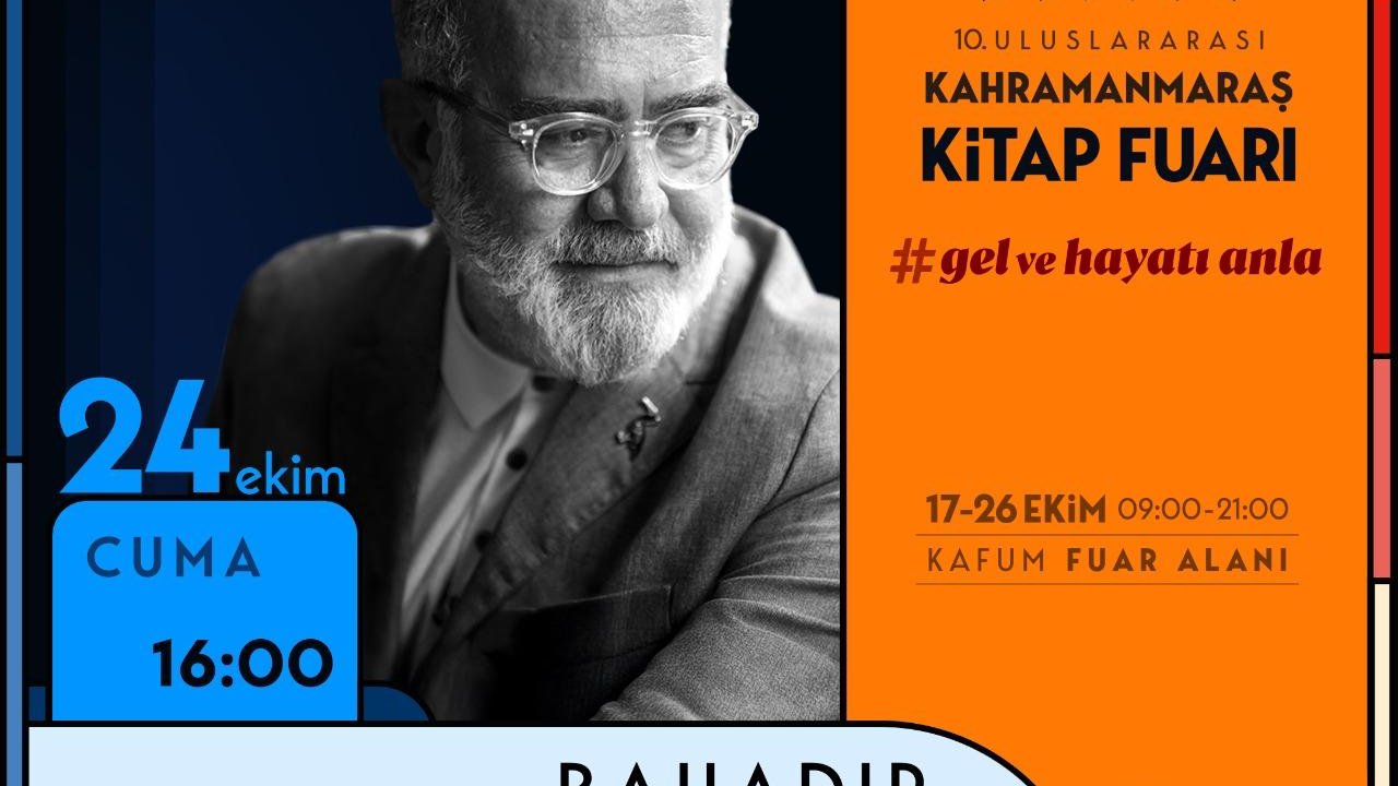 Kahramanmaraş Kitap Fuarı’nda Cuma Günü Kültür ve Edebiyat Dolu Bir Gün Yaşanacak