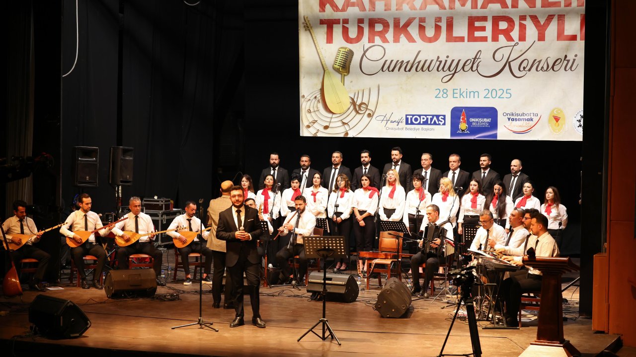 Cumhuriyet Coşkusu Kahramanmaraş’ta Yankılandı