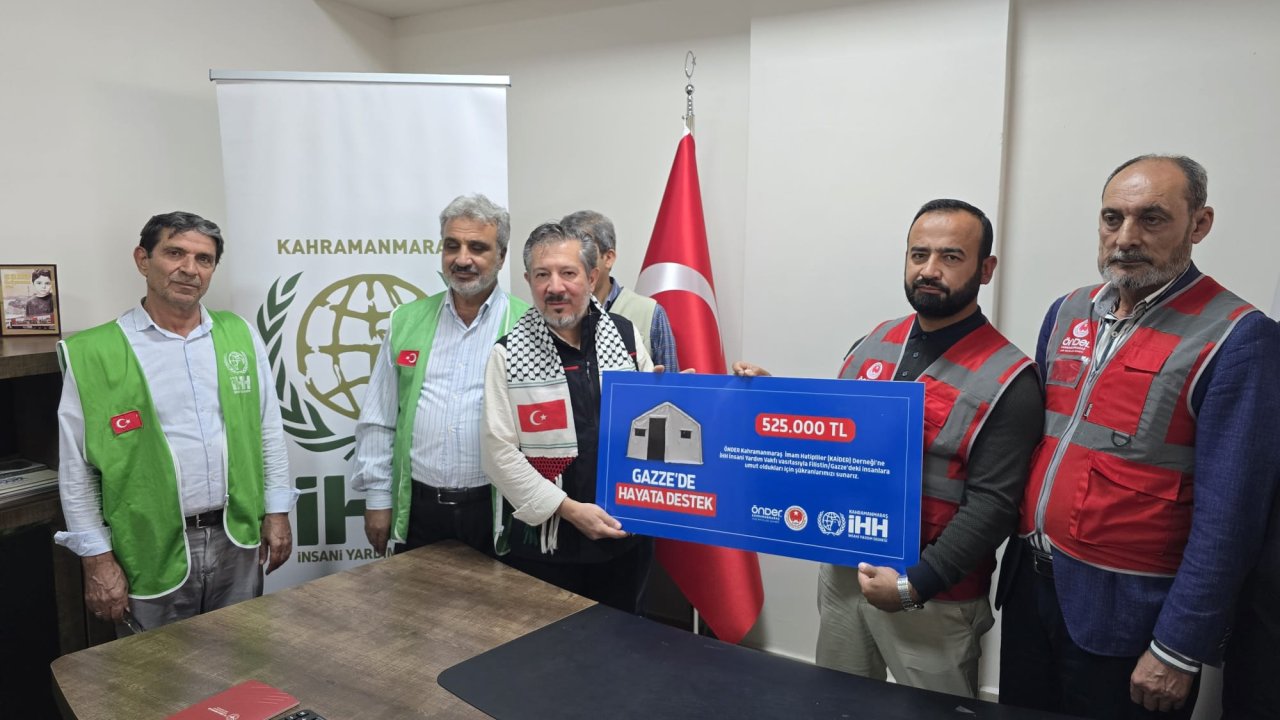 Kahramanmaraş İmam Hatiplileri Gazze İçin Seferber Oldu