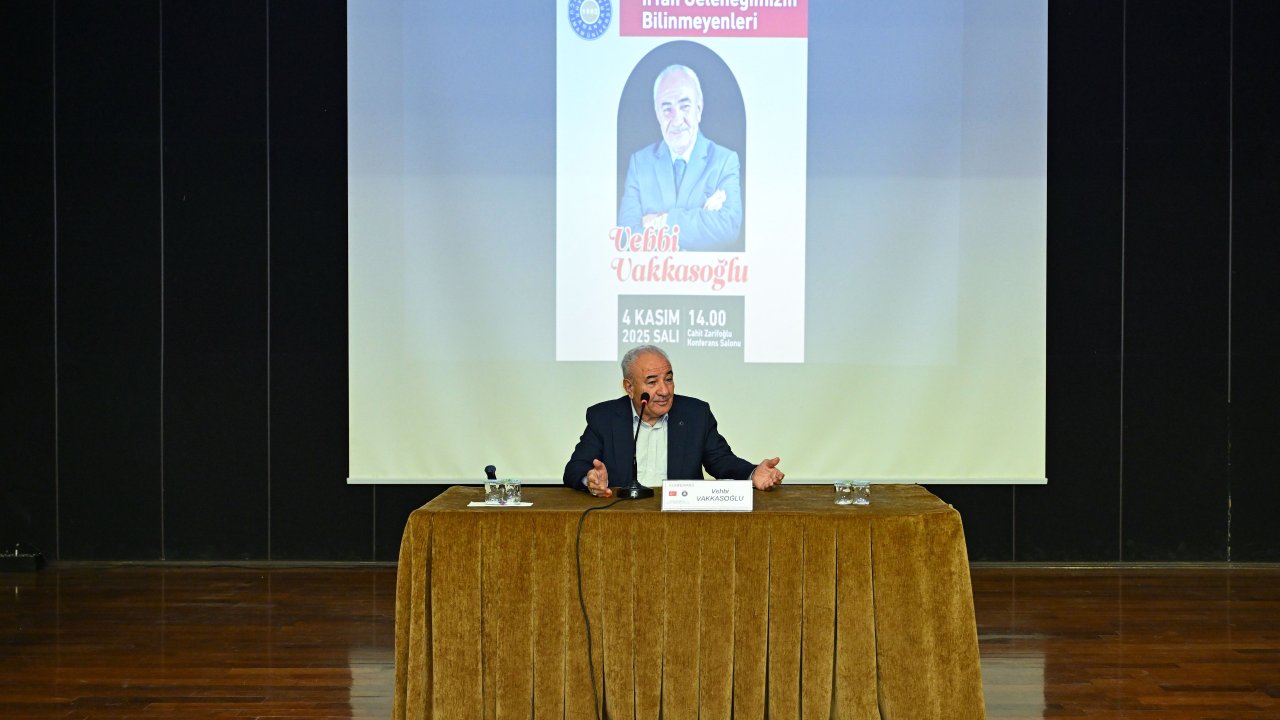 Yazar Vehbi Vakkasoğlu KSÜ’de İrfanın Anlamını Anlattı