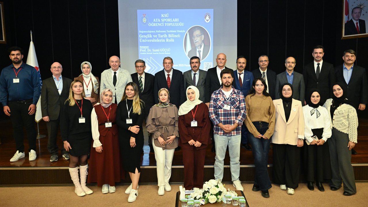 KSÜ’de Gençlere Kimlik ve Tarih Bilinci Mesajı