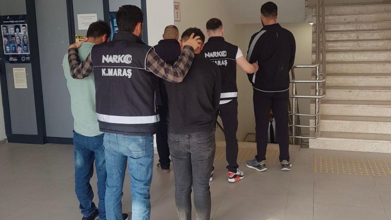 Kahramanmaraş’ta Uyuşturucu Operasyonu