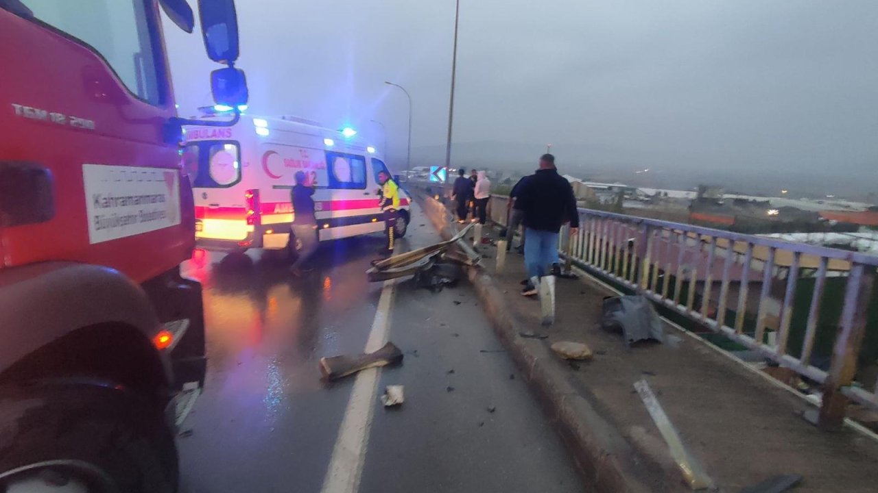 Kahramanmaraş’ta Zincirleme Kaza: 9 Araç Birbirine Girdi