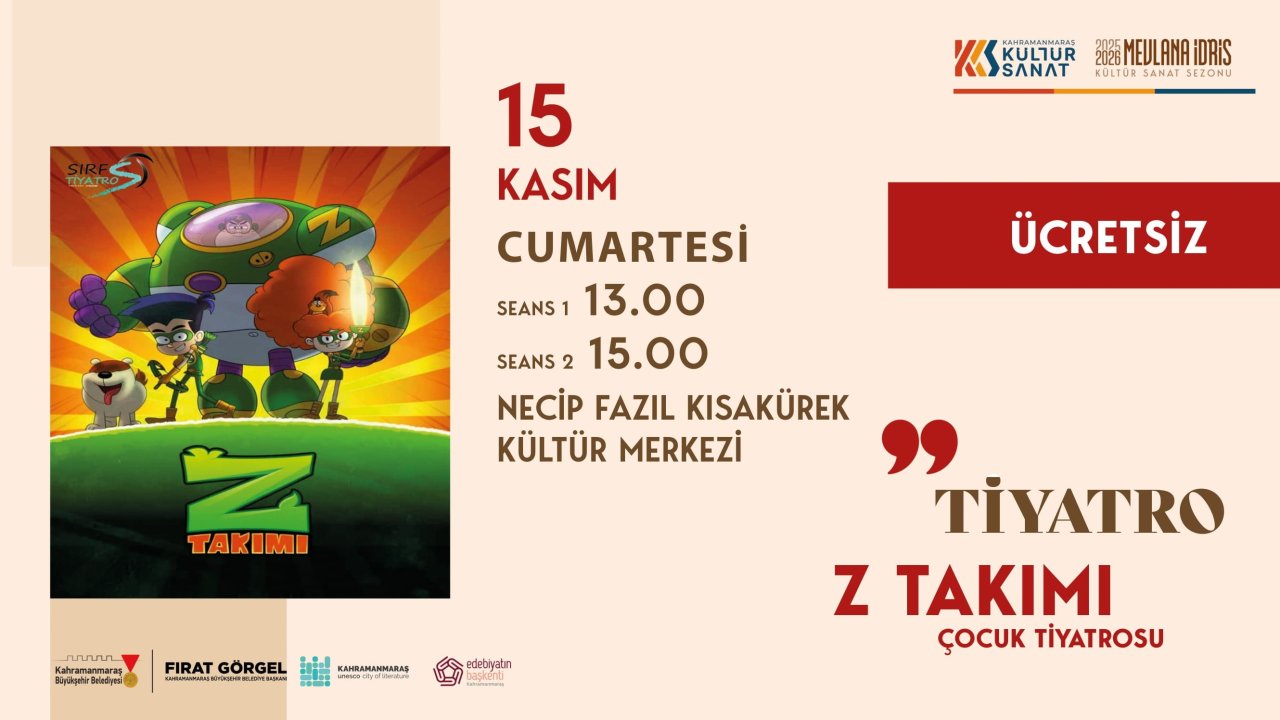 Z Takımı Hafta Sonu Minik İzleyicilerle Buluşacak