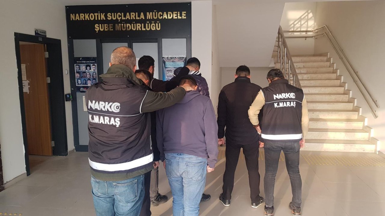 Kahramanmaraş’ta Narkotik Operasyonu: 7 Tutuklama