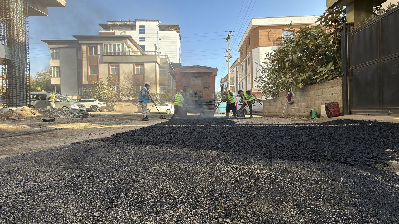 Altyapının Ardından Yol Onarımları da Hızla Devam Ediyor