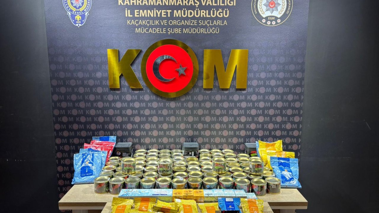 Kahramanmaraş’ta Kaçak Ürün Operasyonu