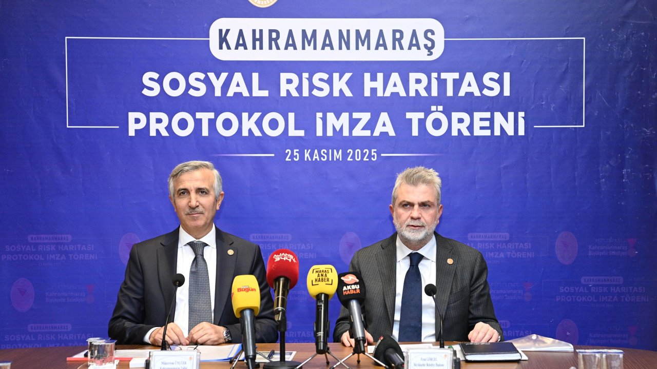 Kahramanmaraş’ta Türkiye’de Bir İlk Yapay Zekâ Destekli Sosyal Risk Haritası Kuruluyor