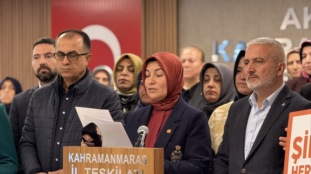 25 Kasım’da AK Parti Kahramanmaraş Kadın Kolları’ndan Güçlü Mesaj