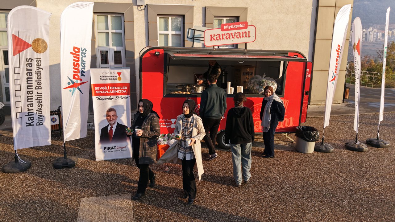 Büyükşehir Belediyesi’nden KSÜ’de Sınav Haftasında Günlük 2 Bin Öğrenciye Sıcak Çorba Desteği