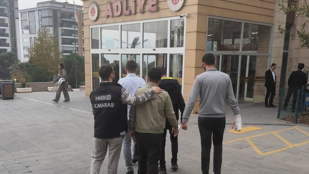 Kahramanmaraş’ta Narkotik Operasyonu: 4 Şüpheli Tutuklandı