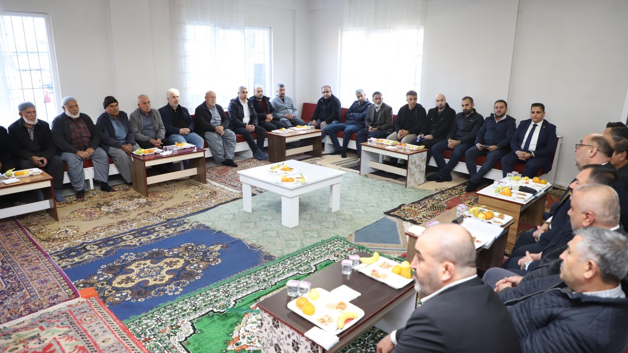 Dulkadiroğlu Belediyesi 70. Mahalle Toplantısını Beşenli’de Yaptı