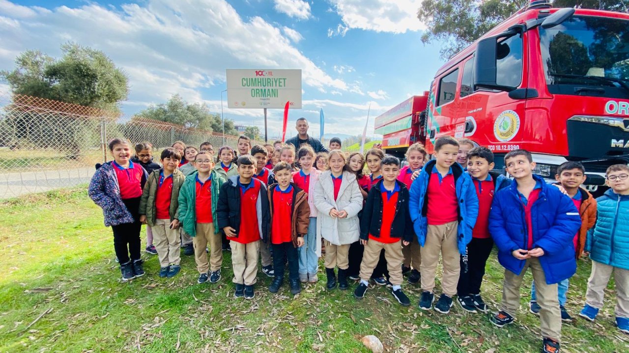 Aydınlı Minik Öğrencilerden Elbistan’a Gönül Köprüsü