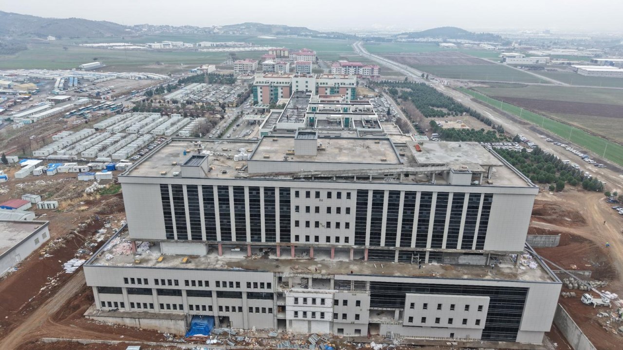 Kahramanmaraş’ta 600 yataklı devlet hastanesi için geri sayım başladı