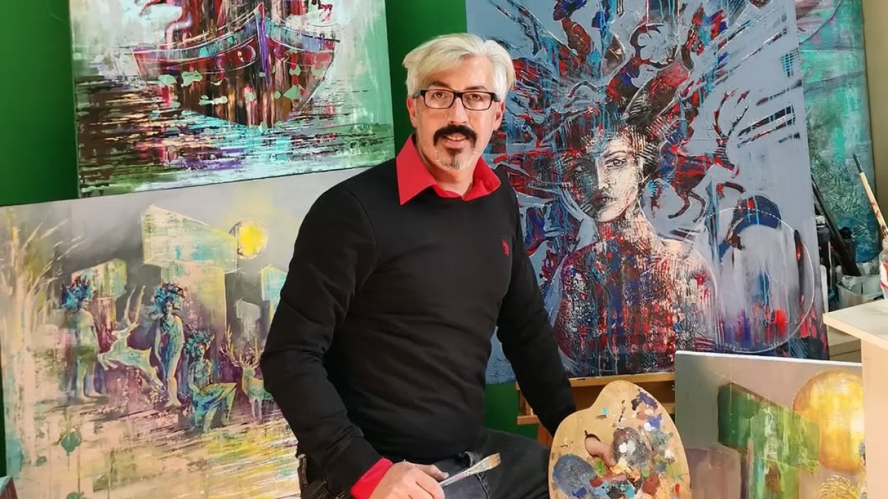 SANKO Sanat Galerisi, Azmi Atilla’nın 38 Eserlik Sergisine Ev Sahipliği Yapacak