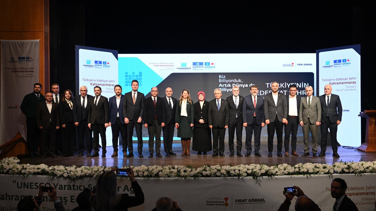 Başkan Görgel Kahramanmaraş Edebiyatta Artık Dünya Şehri