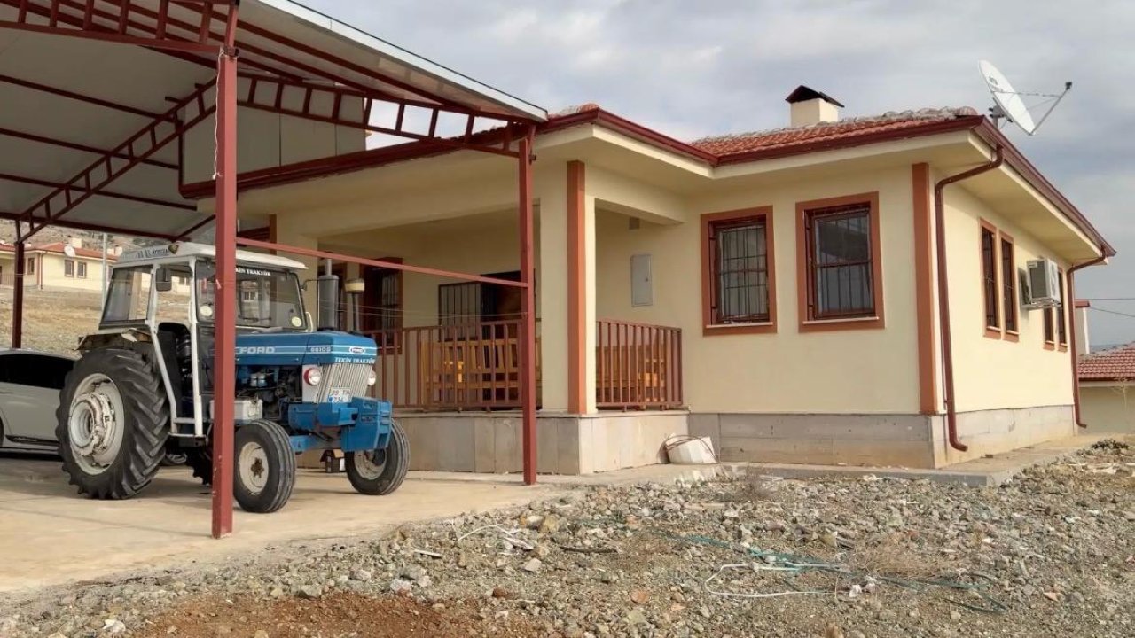 Kahramanmaraş’ta Depremzedeler Köy Evlerine Yerleştirildi