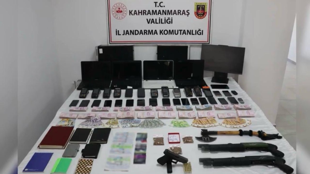 Kahramanmaraş’ta jandarmadan tefeci operasyonu