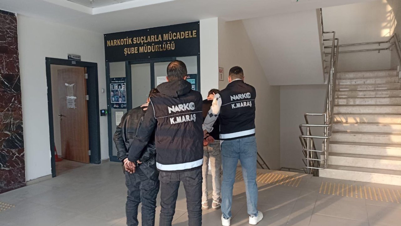Kahramanmaraş’ta Narkotik ve Kaçakçılık Operasyonu: 5 gözaltı