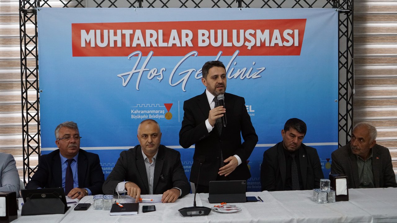 Andırın’da Muhtarlar Buluşması Mahallelerin Öncelikli İhtiyaçları İçin Çözüm Arayışı