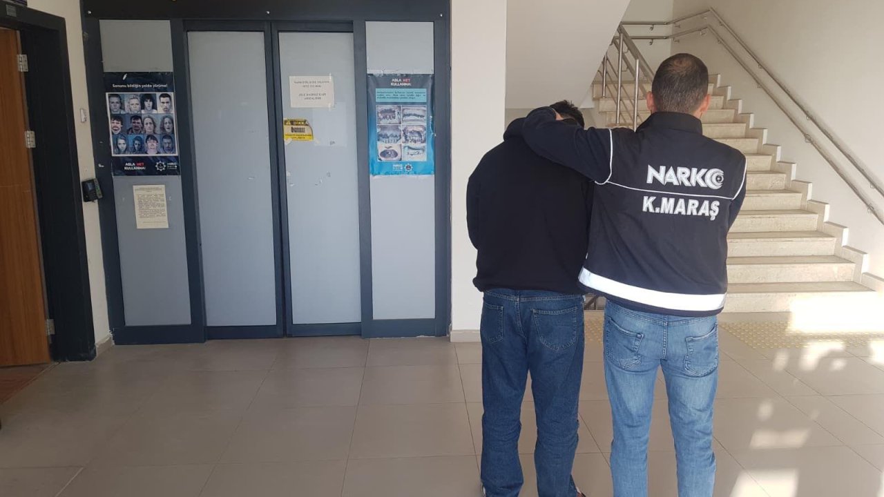 Kahramanmaraş’ta Narkotik ve Kaçakçılık Operasyonu: 1 Tutuklama
