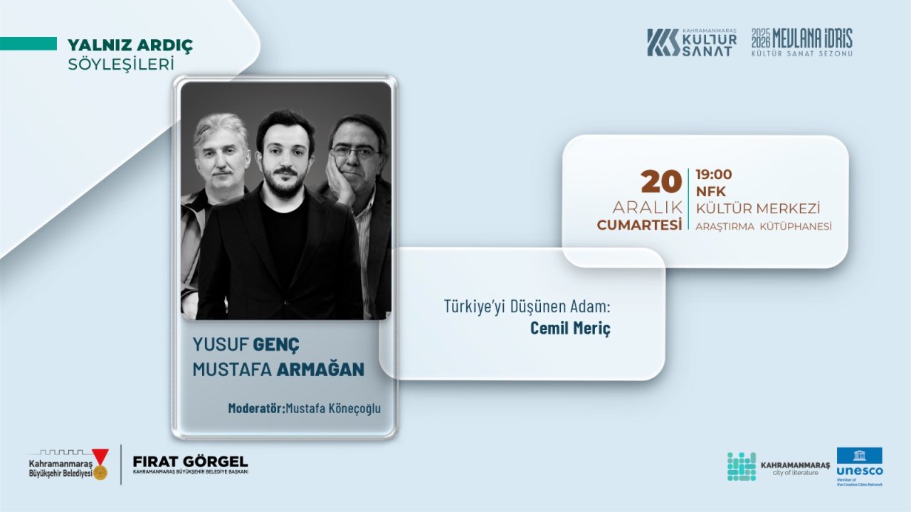 Edebiyatın Başkentinde Cemil Meriç Konuşulacak