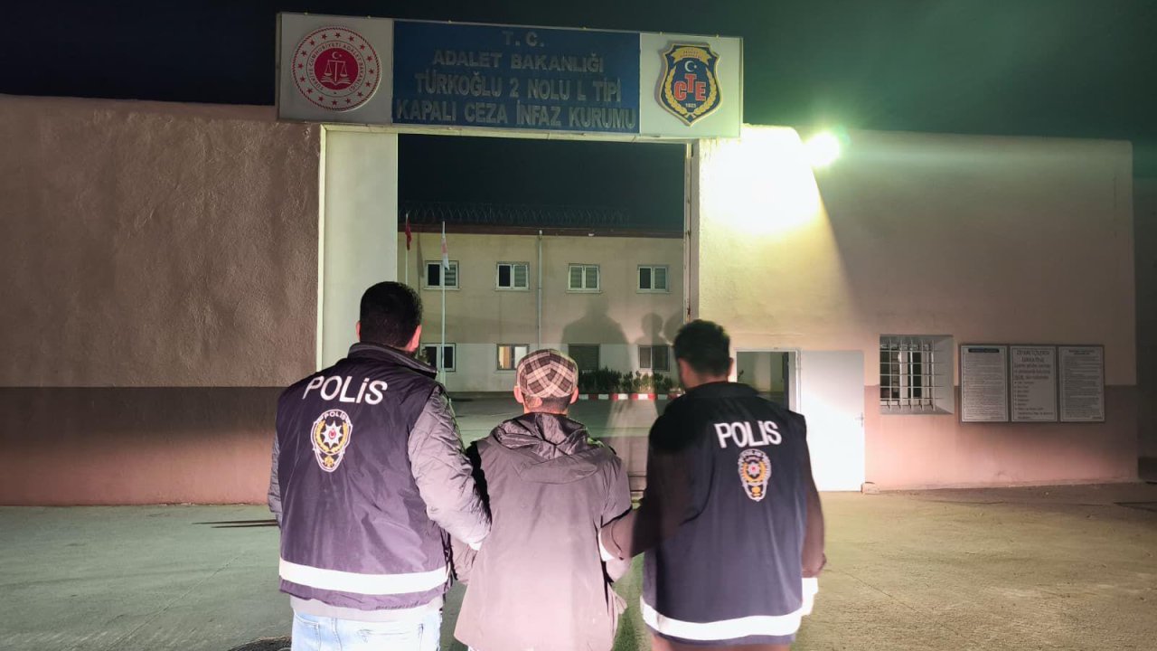 Kahramanmaraş’ta 88 Yıl Hapis Cezasıyla Aranan Şahıs Yakalandı