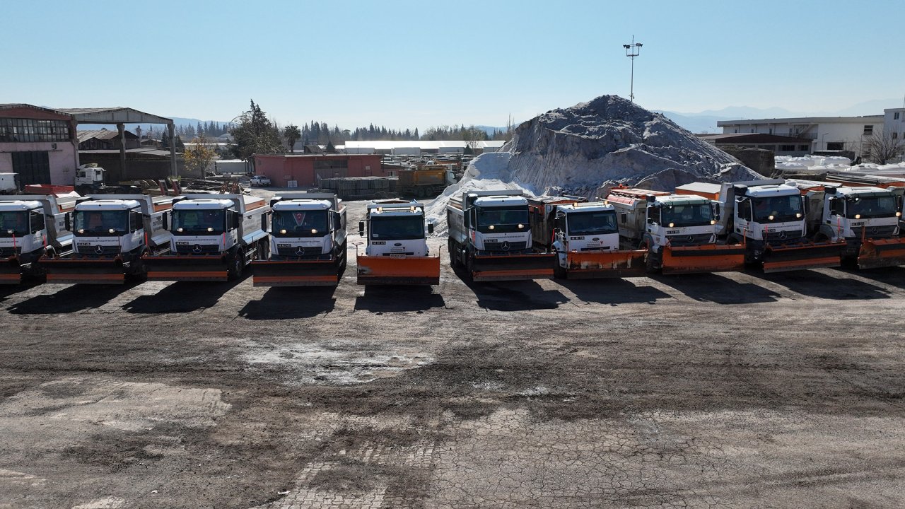 Kahramanmaraş Kar Yağışına Karşı Teyakkuzda