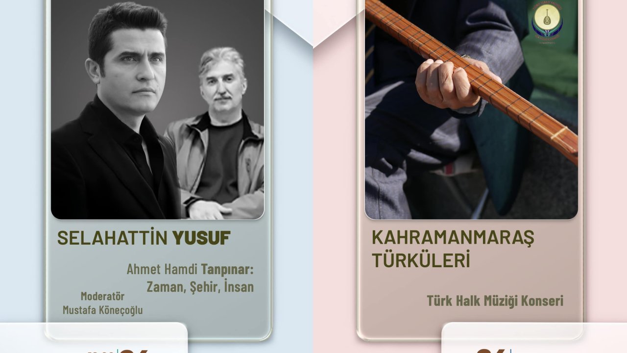 Kahramanmaraş’ta Ocak Ayı Kültür ve Sanatla Renklenecek