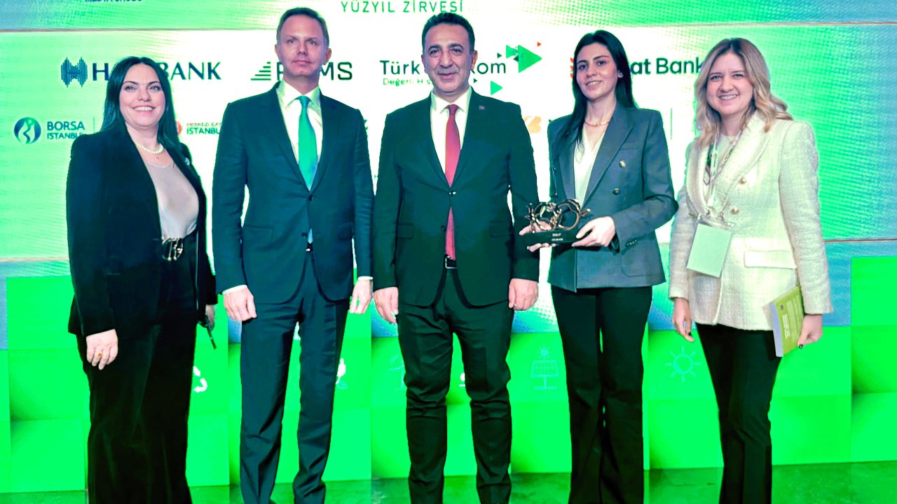 SANKO Holding İştiraki RE&UP’a Sürdürülebilirlik Liderleri Ödülü