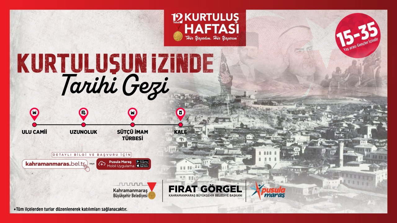 Kahramanmaraş'ta Gençler 12 Şubat Ruhunu Tarihin İzinde Yaşayacak