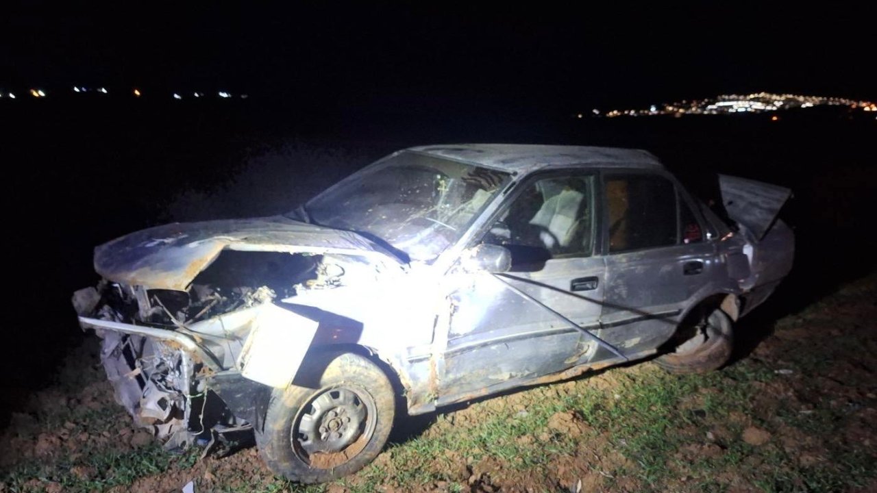 Kahramanmaraş’ta otomobil takla attı 1 yaralı