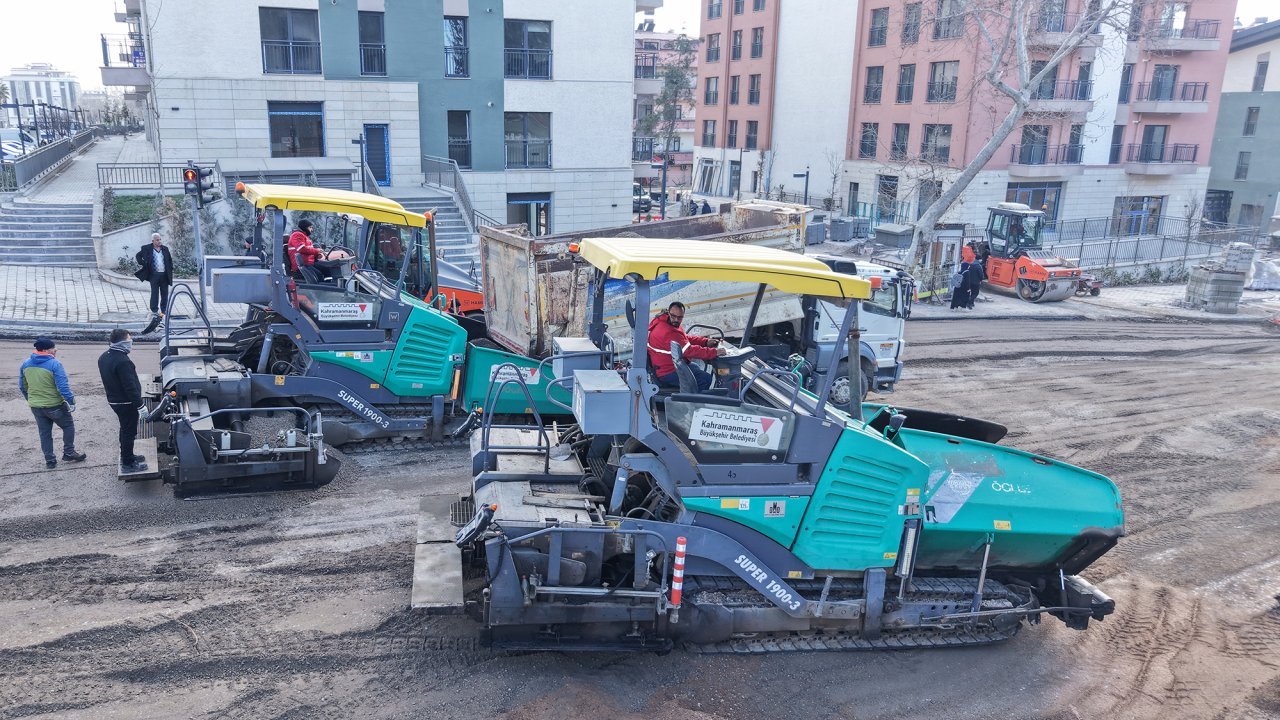 Asfalt Sırası Zübeyde Hanım Bulvarı’nda