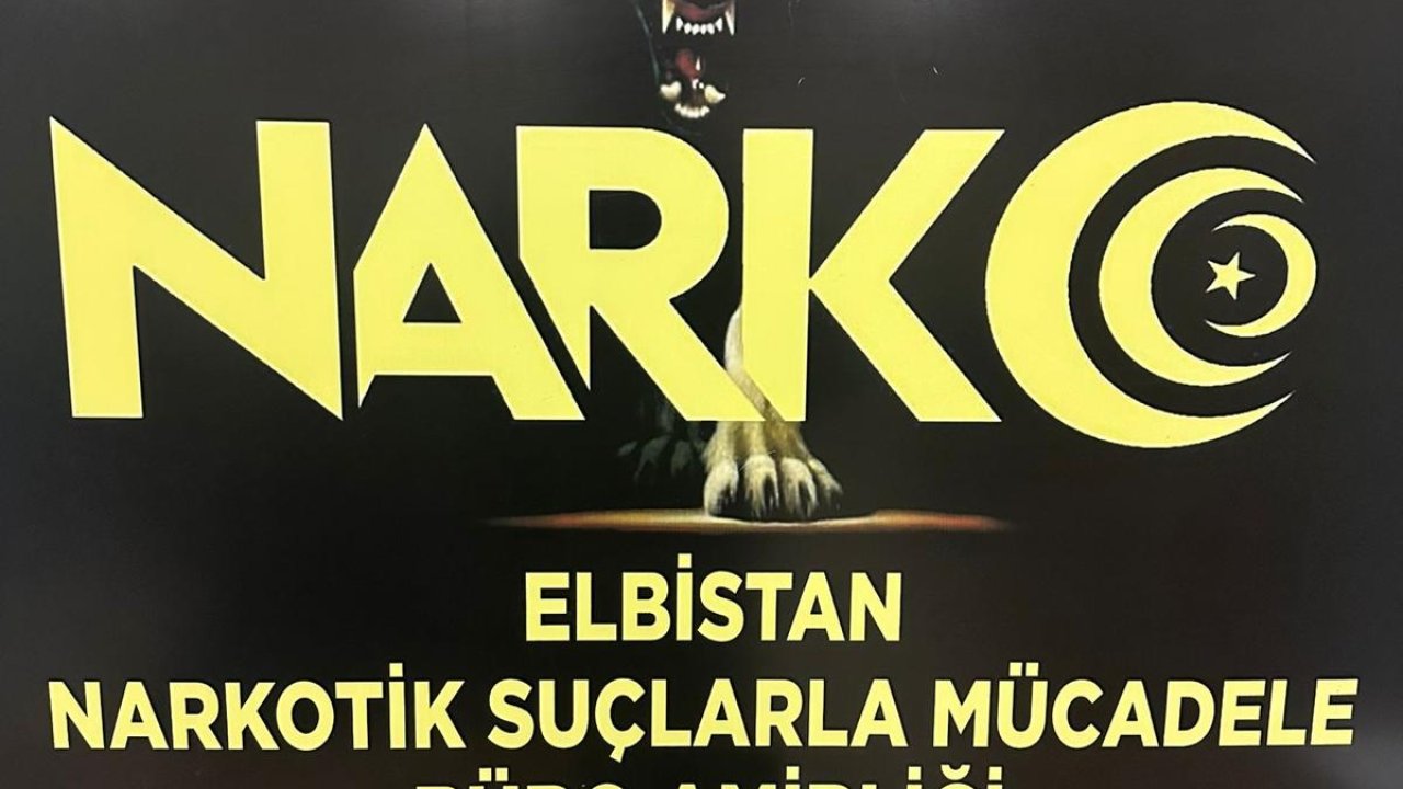 Kahramanmaraş’ta uyuşturucu operasyonu