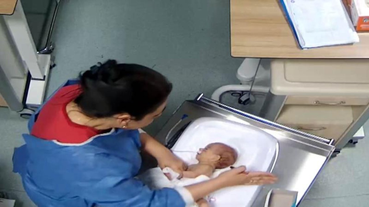 Yenidoğan Bebeğe Şiddet İddiası Kamera Kayıtları Ortaya Çıktı