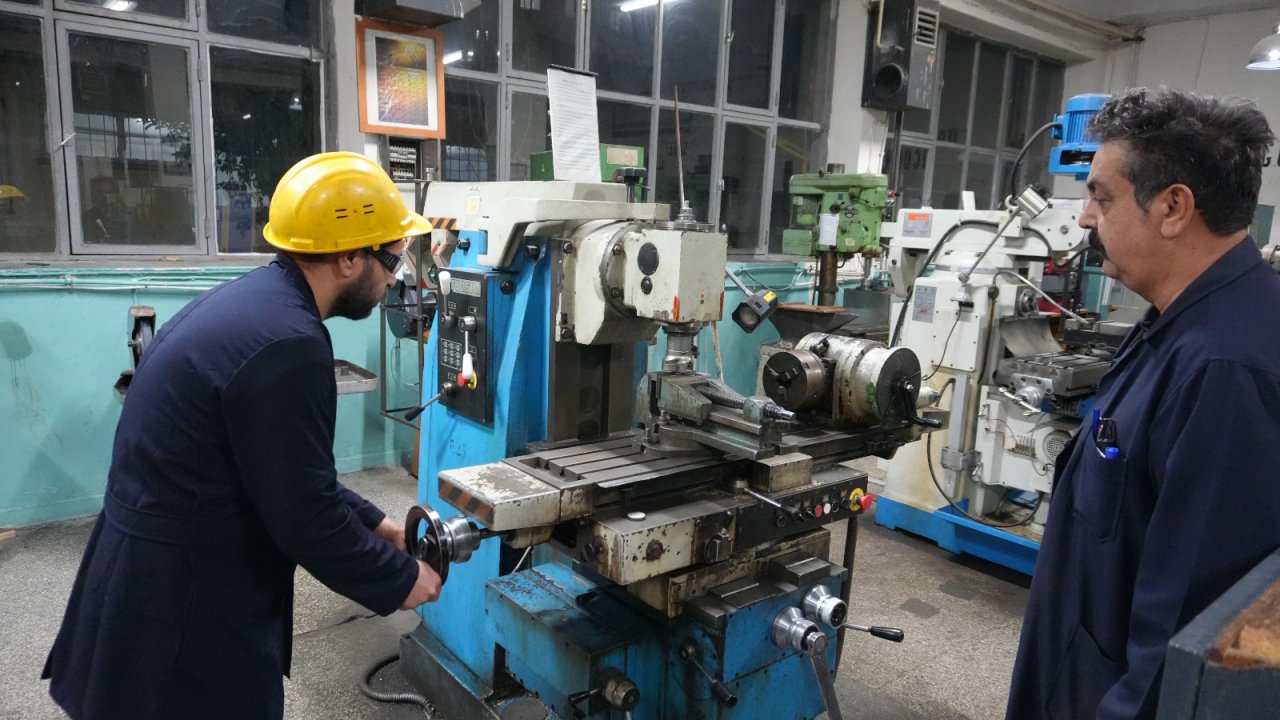 Kahramanmaraş’ta Açılan CNC Kursu Nitelikli İş Gücü Yetiştiriyor