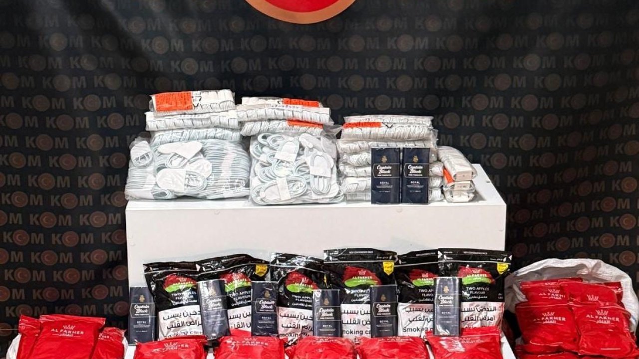 Göksun’da Kaçak Tütün ve Emtia Operasyonu