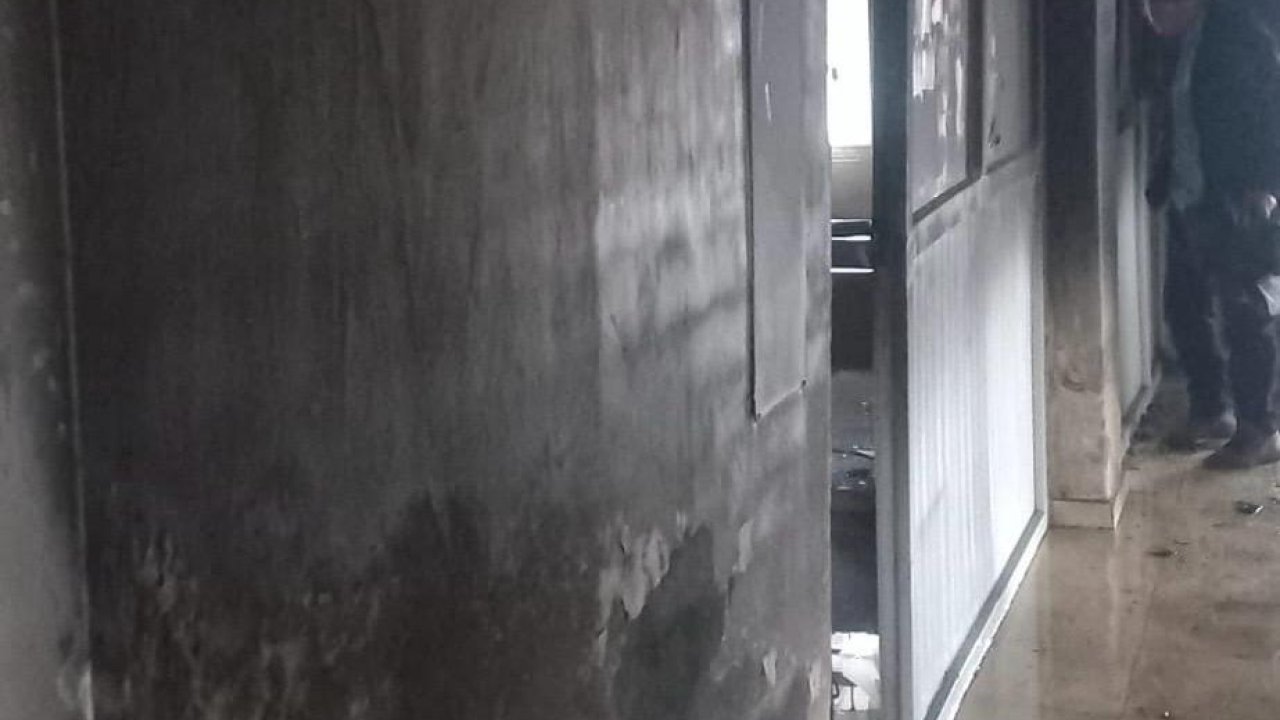 Türkoğlu’nda cami lojmanında yangın