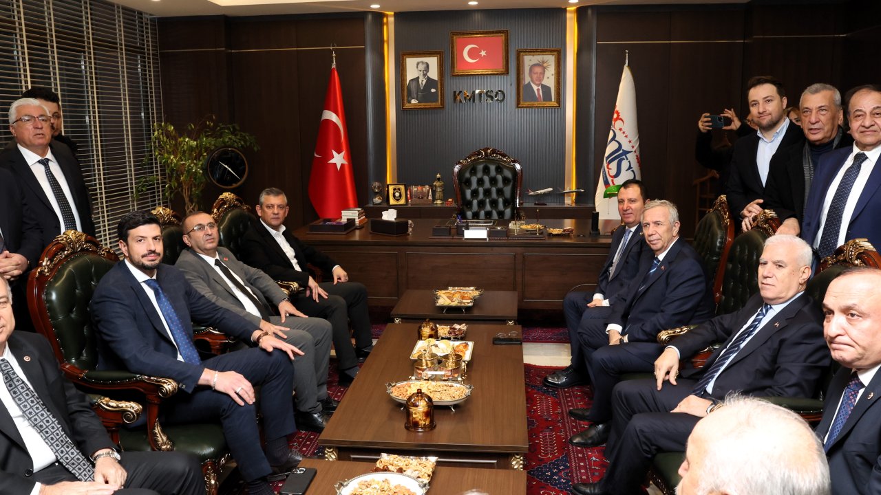 CHP Genel Başkanı Özgür Özel’den KMTSO’ya Ziyaret