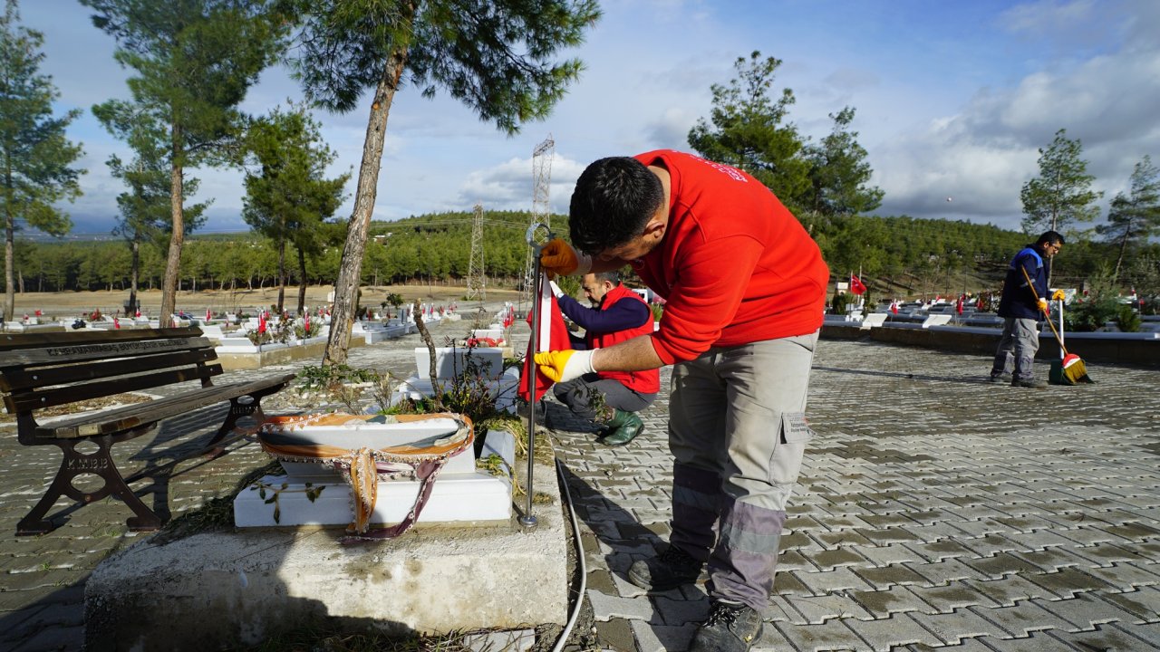 Kahramanmaraş Kapıçam Deprem Şehitliği 6 Şubat Anmasına Hazırlanıyor