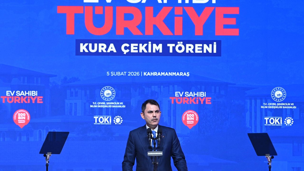 Kahramanmaraş’ta 8 Bin 195 Sosyal Konutun Hak Sahibi Kura ile Belirlendi