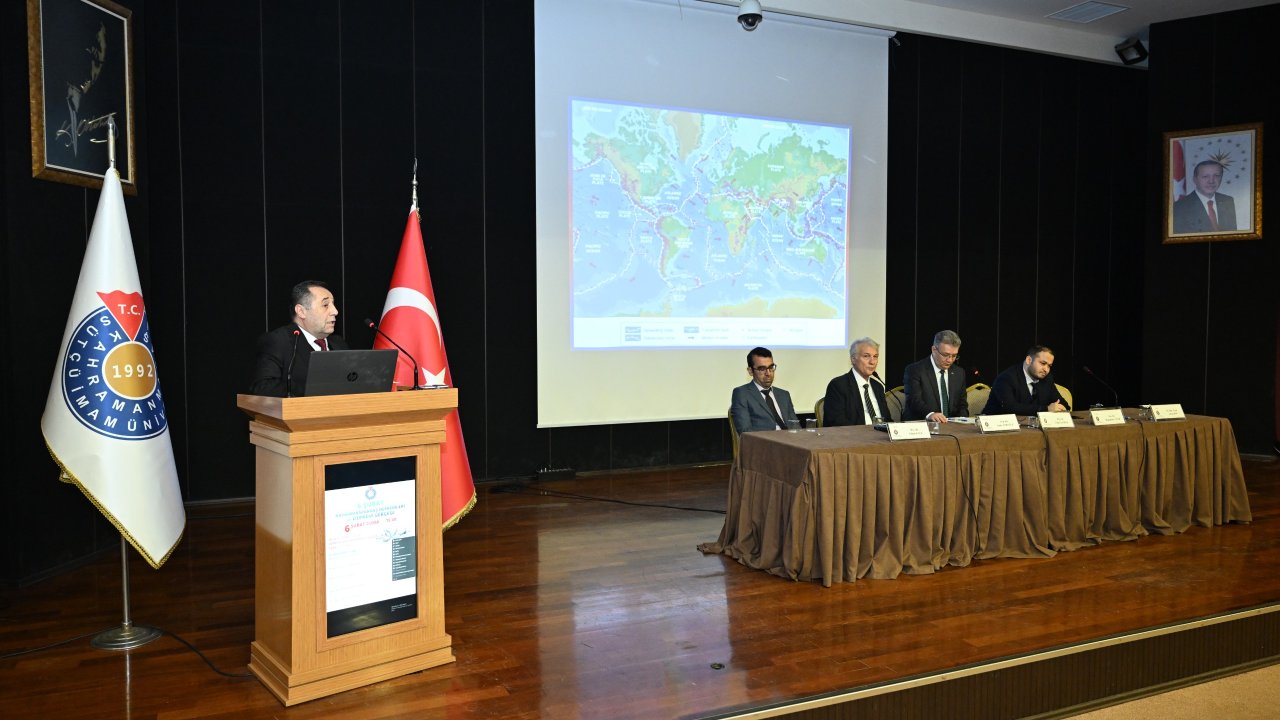 KSÜ’de 6 Şubat Depremleri Bilimsel Verilerle Masaya Yatırıldı