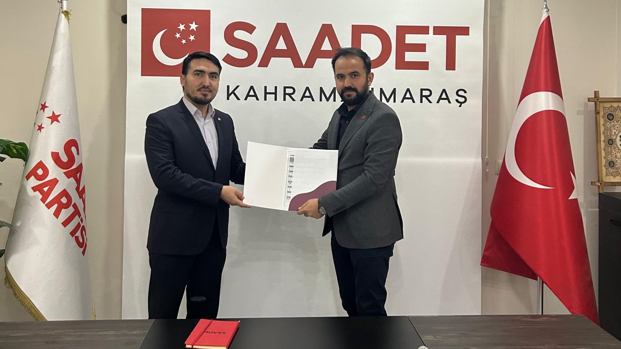 Saadet Partisi Onikişubat İlçe Başkanlığına Musa Cihat Dinler Atandı