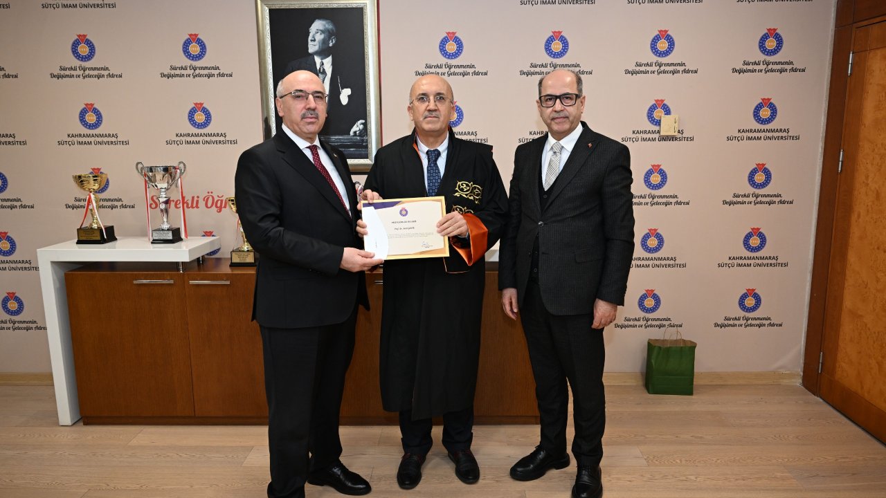 Kahramanmaraş Sütçü İmam Üniversitesi’nde Akademik Yükseltme Kararları Açıklandı