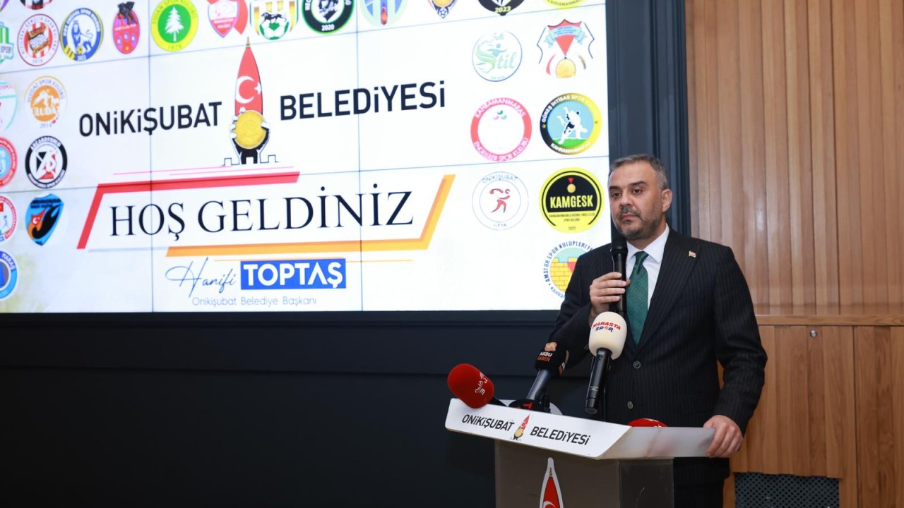 Başkan Toptaş’tan amatör spora dev destek!